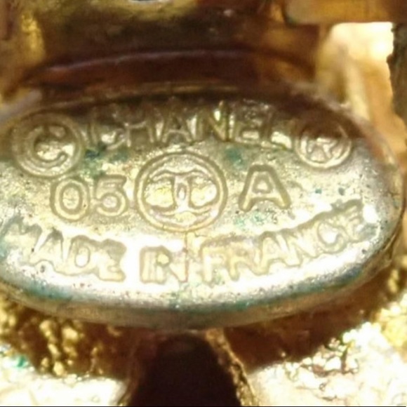 Chanel Pearl Rhinestone Drop Dangle Earrings CC - Picture 5 of 16